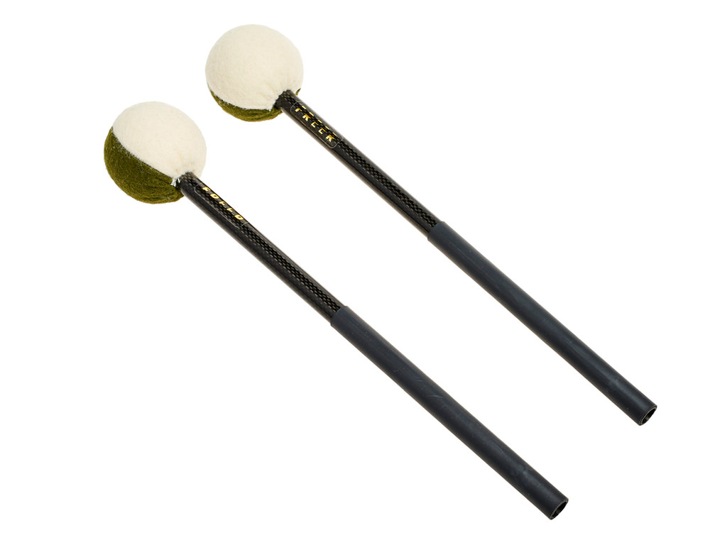 BD2R – Small Head Chamois Bass Drum Mallets Rosewood Shafts (sold in pairs  US sales only) – Freer Percussion